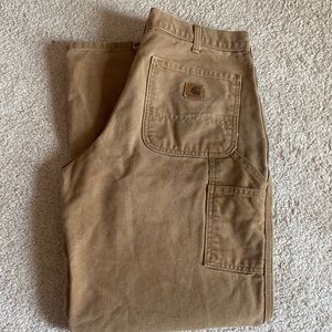 Mens carhartt pants 33x32